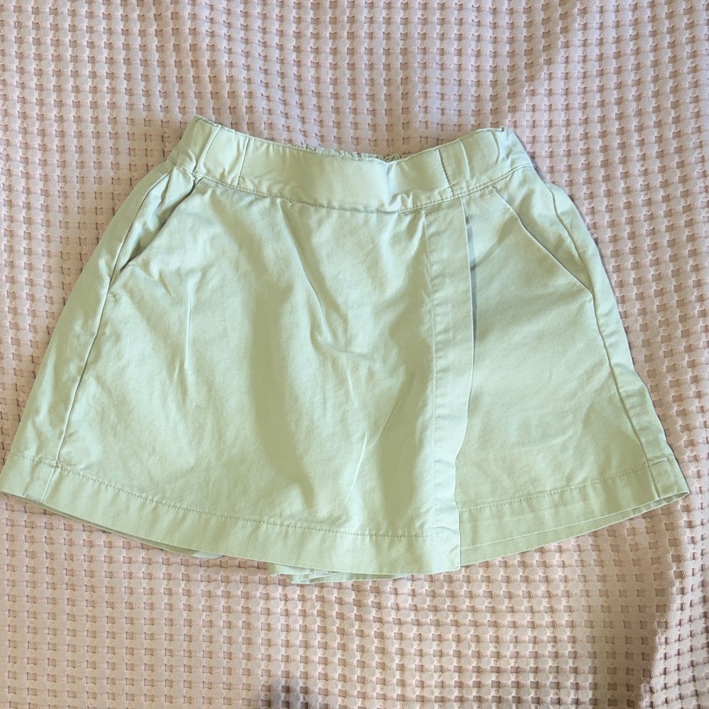 Girls khaki skort